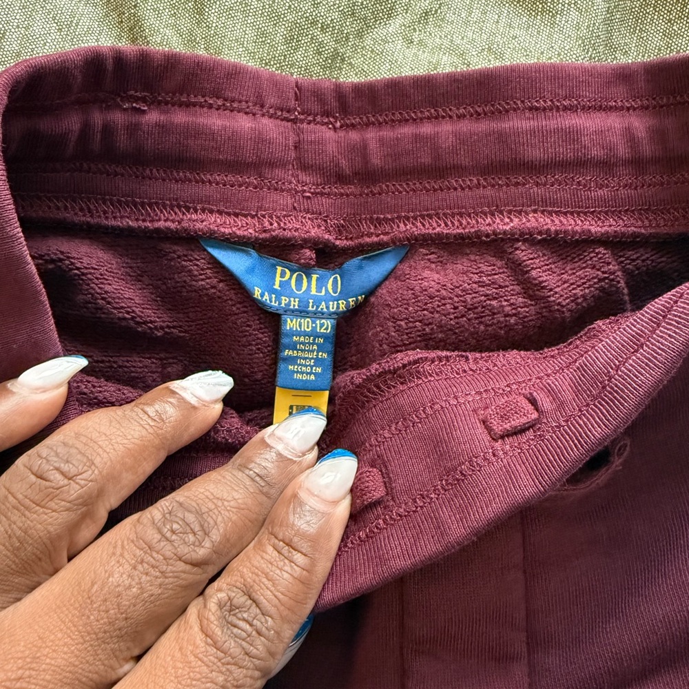 Polo by Ralph Lauren Maroon Sweatpants